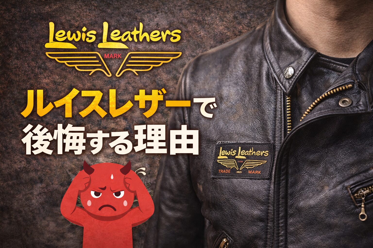 ルイスレザーで後悔