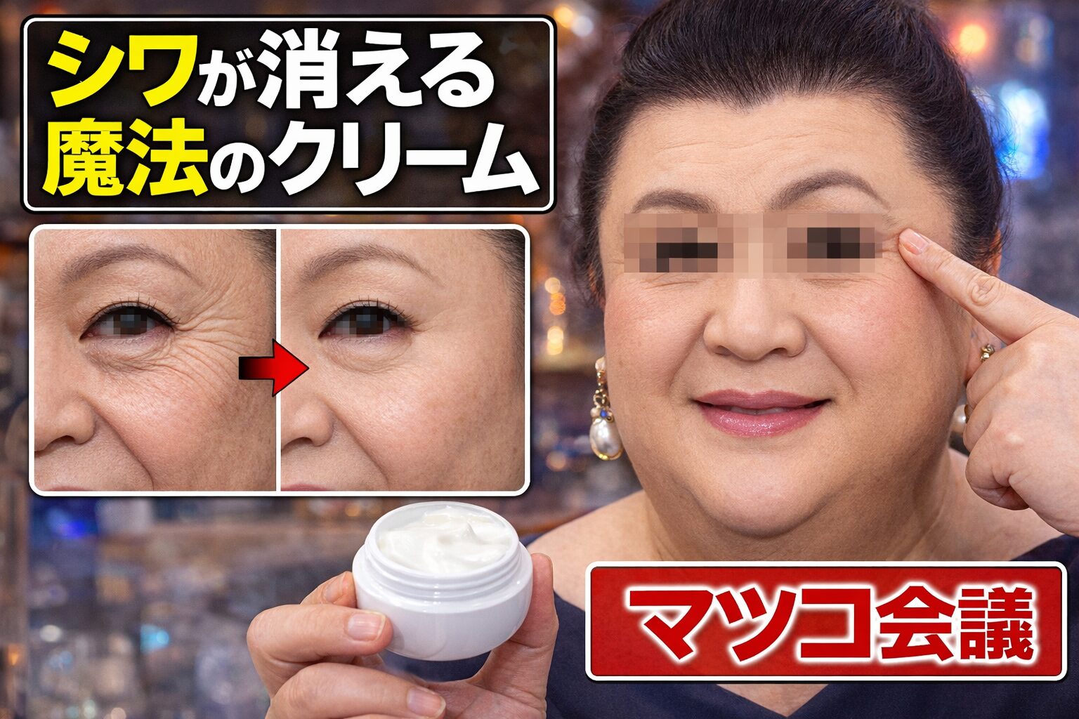 シワが消える魔法のクリーム マツコ会議